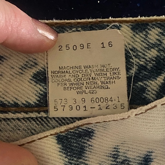 Vintage 80s Levi's 900 Series Acid Wash Women’s Jeans Size 7 - Picture 12 of 16